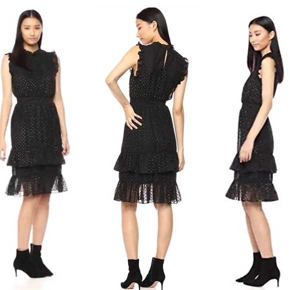 Avec Le Filles Metallic Sot Dress 10 - Picture 2 of 10